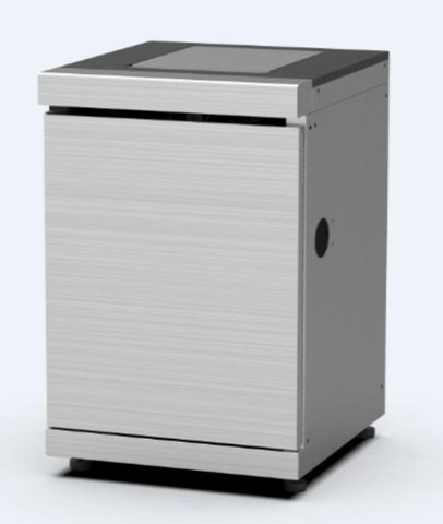 Buitenkeuken zijbrandermodule 2 infrarood branders RVS met marmeren blad – BuitenStek Modula